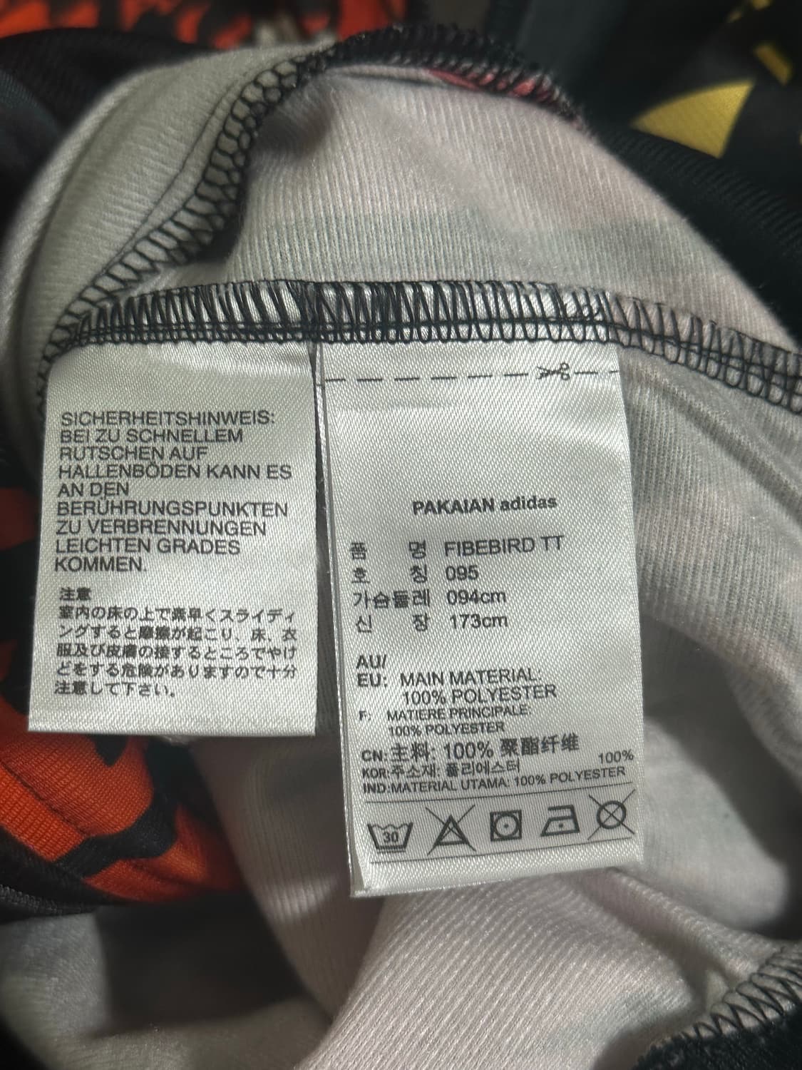 10s adidas 아카이브 우먼스 그래픽 패치워크 트랙탑 상품이미지5