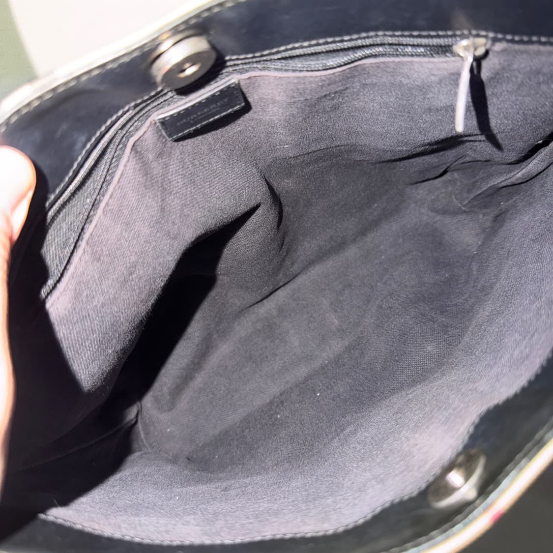 버버리 노바체크 PVC 토트백 상품이미지7