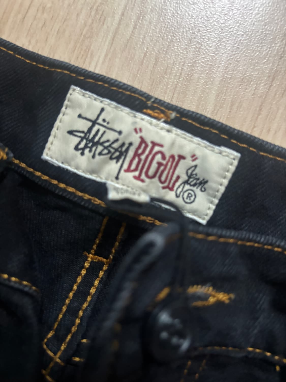 스투시 빅올진 블랙 사이즈 30 상품이미지4