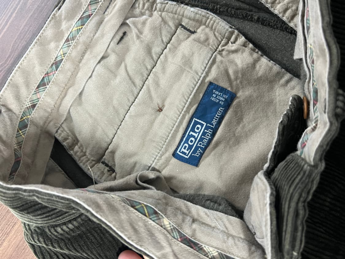 Polo Ralph Lauren 폴로 랄프로렌 카키 코듀로이 팬츠 상품이미지6