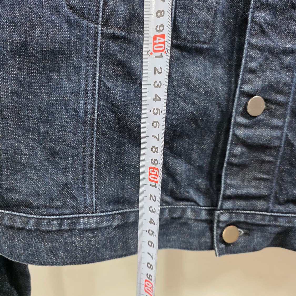 0770 플랙(plac)빈티지 데님 자켓 051t 린스드 공용 상품이미지4