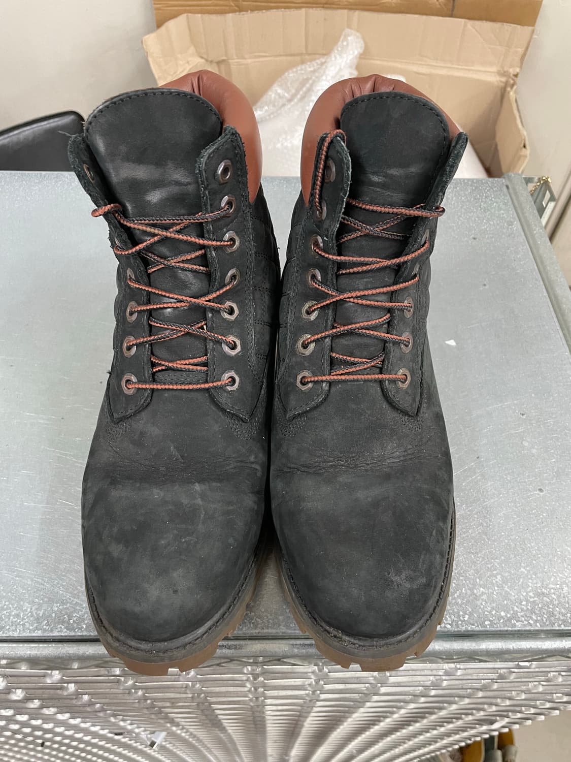 팀버랜드 6인치 퀄티드 부츠 블랙 270 (gr-4711) 상품이미지5