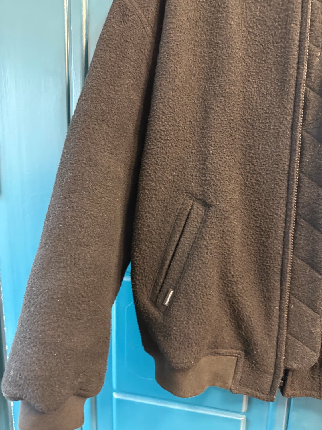 디스이즈네버댓 Old Car Varsity Jacket Black (L) 상품이미지6