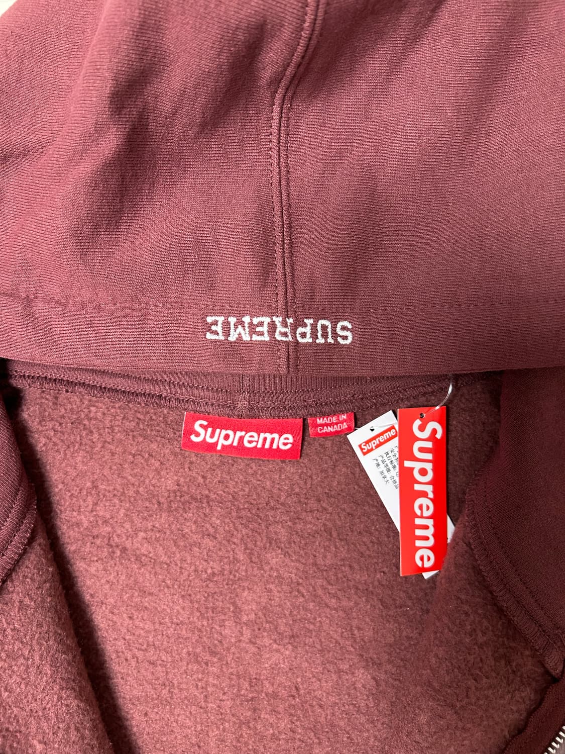 (XL) 슈프림 s로고 후드 집업 -24fw 상품이미지5