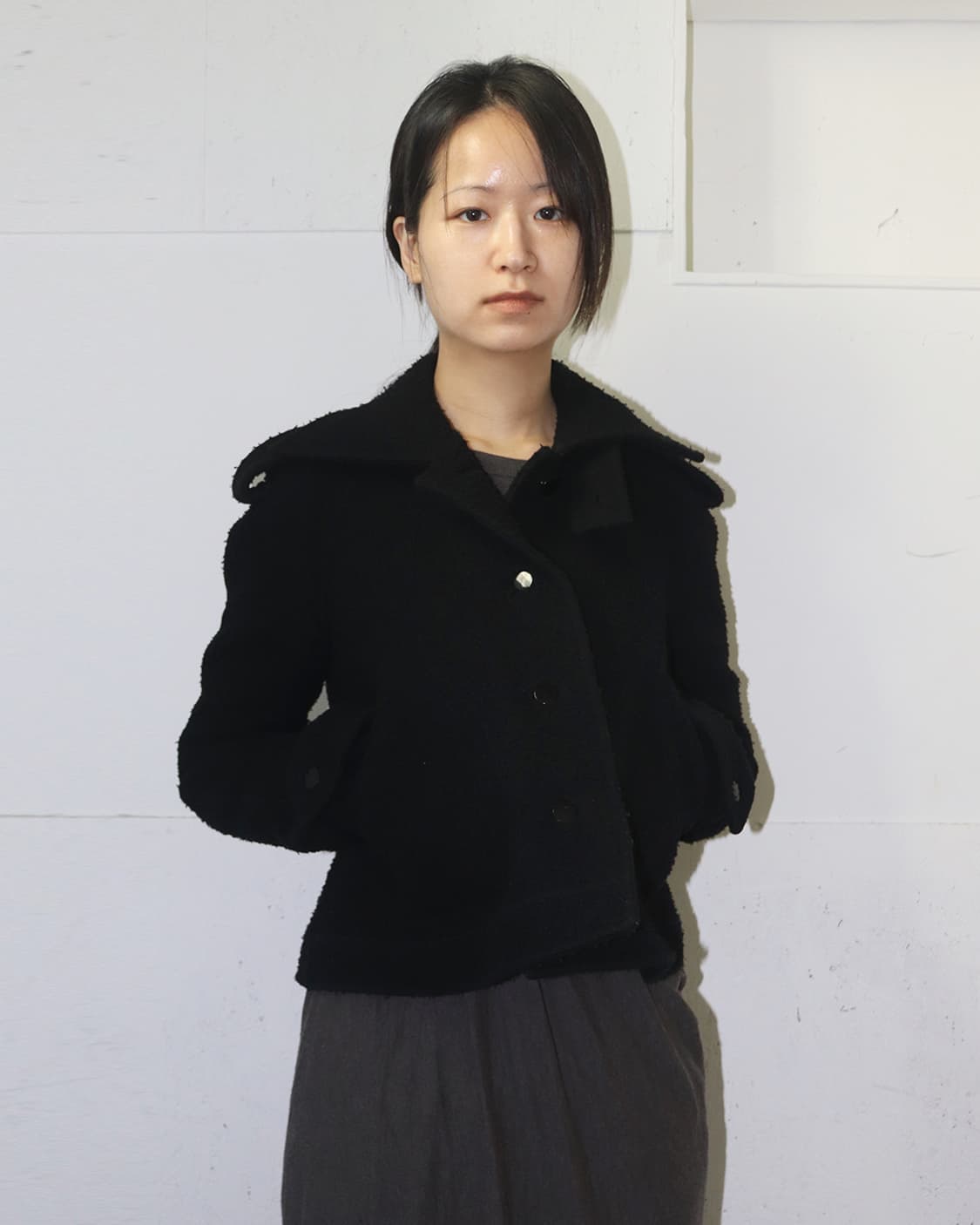 발렌시아가 by 니콜라 게스키에르 03AW 텍스쳐드 자켓 상품이미지1