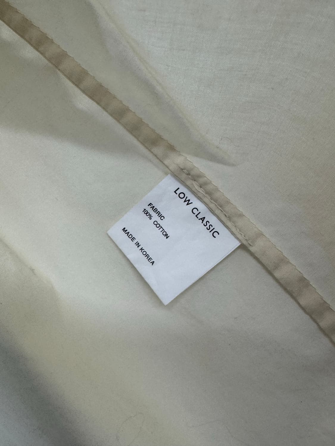 로우클래식 코튼 셔츠 M 상품이미지6