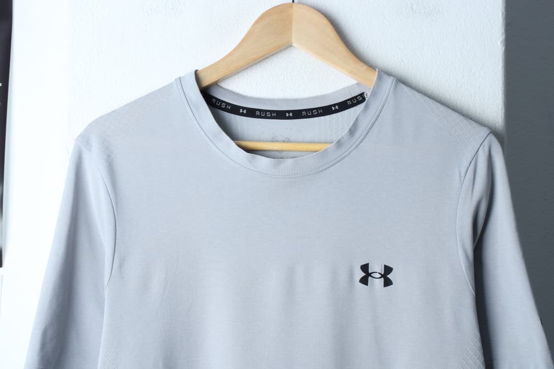 (XL-2XL) 언더아머 반팔 티셔츠 기능성 런닝 그레이-H30820 상품이미지3