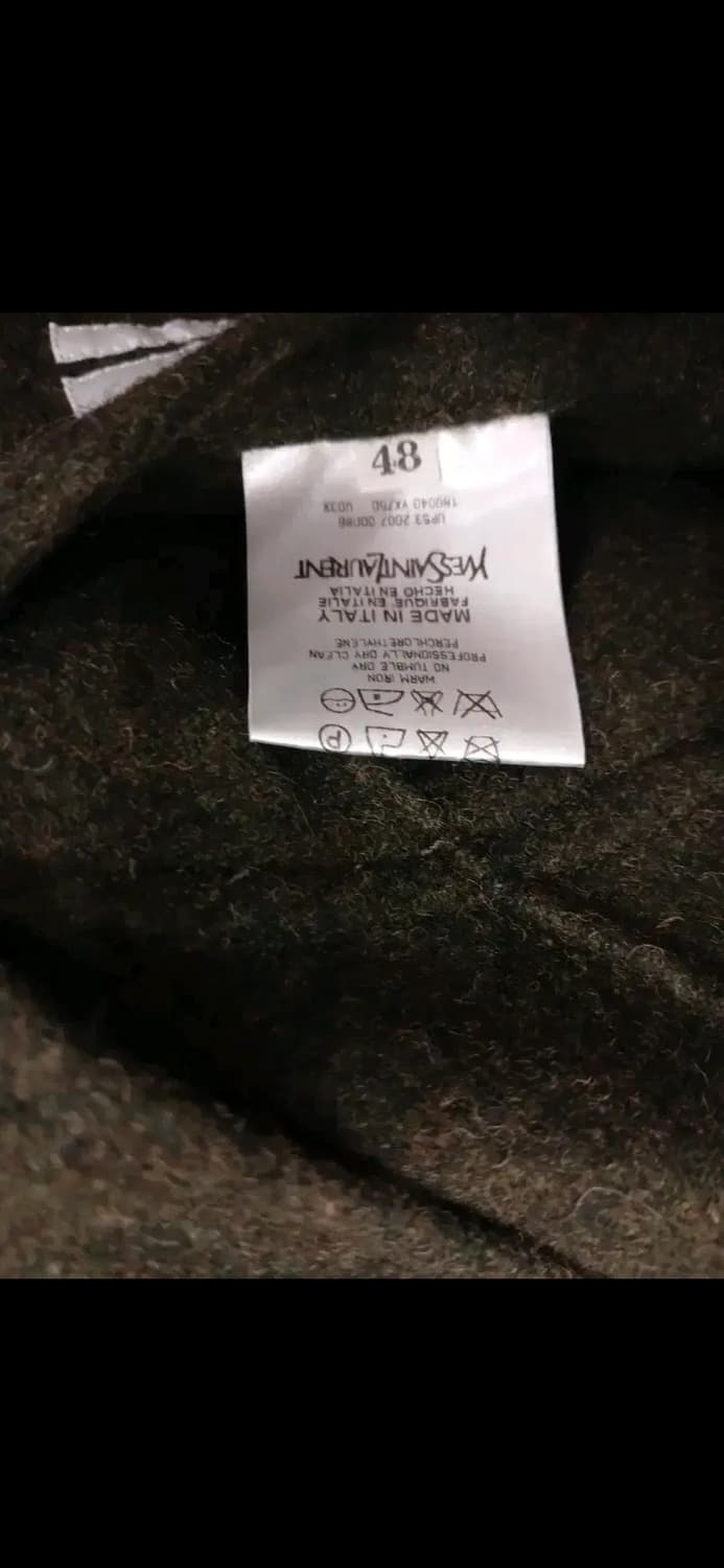 YSL rive gauche WOOL MILITARY COAT 상품이미지10