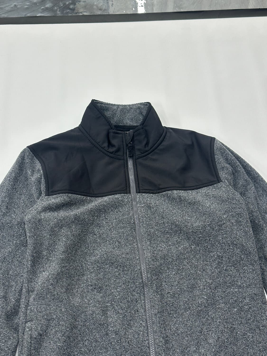 재팬 유니클로 블랙 포인트 플리스 집업 캠핑 캠퍼 지뢰계 핀터 후리스 상품이미지4