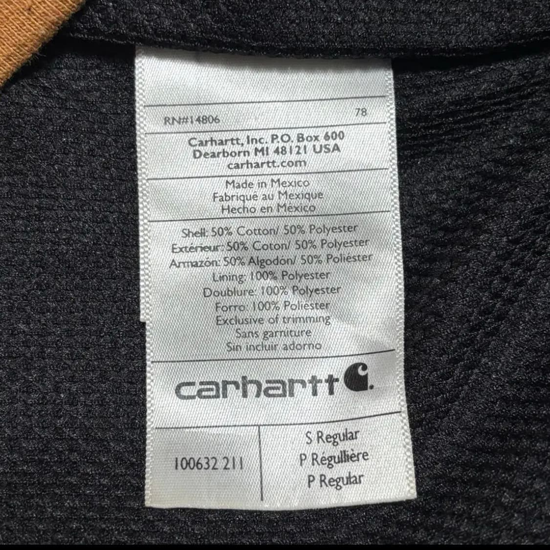 칼하트 된장 후드집업 상품이미지5