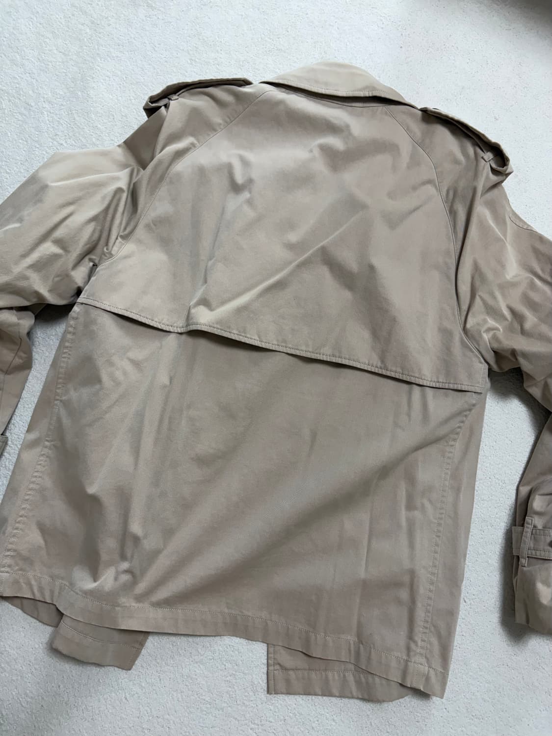 [M] 버버리 하프 트렌치 코트 자켓 상품이미지5