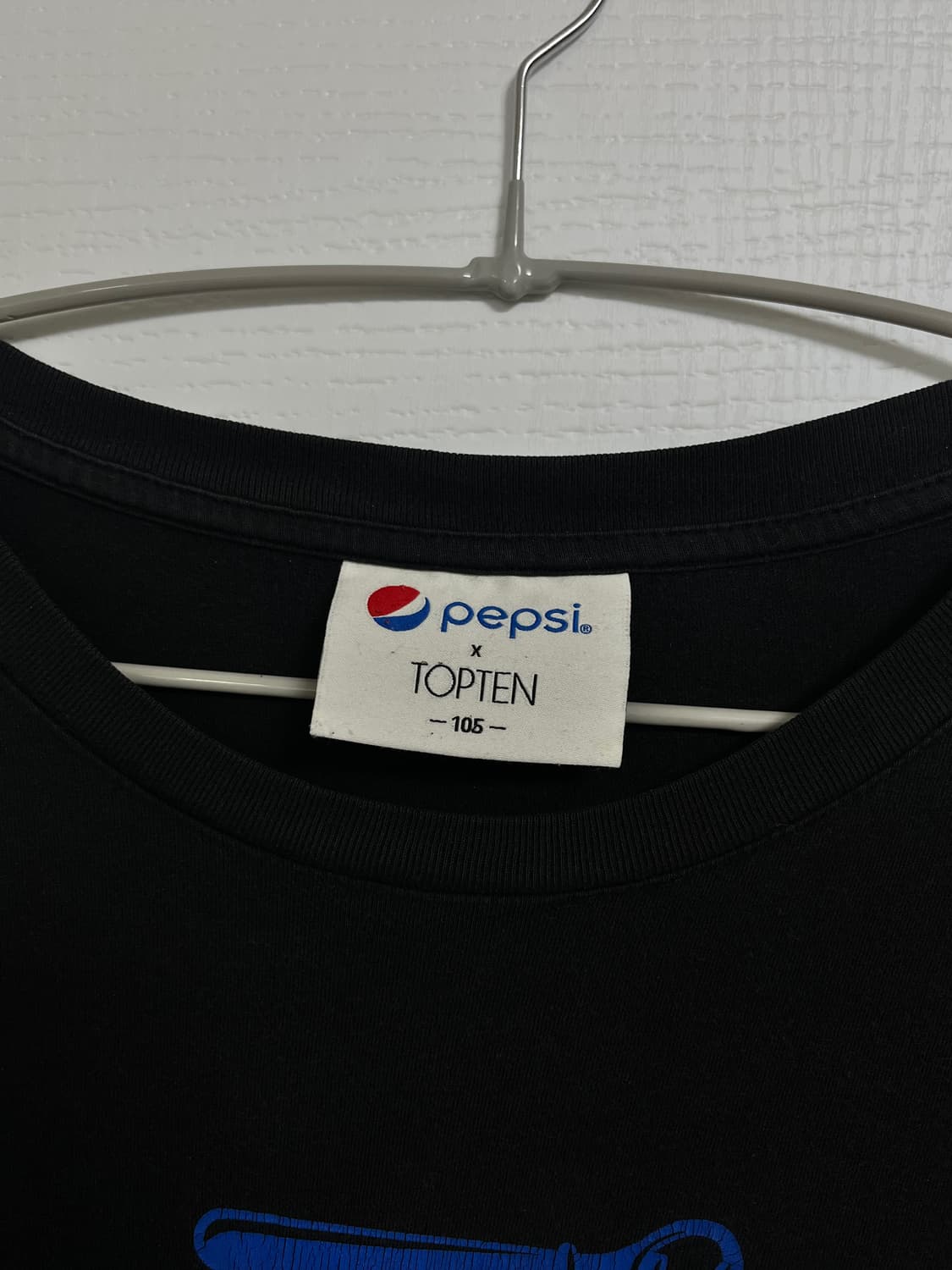 [탑텐 x 펩시] 콜라보 그래픽 반팔 티셔츠 105 (XL) 상품이미지2