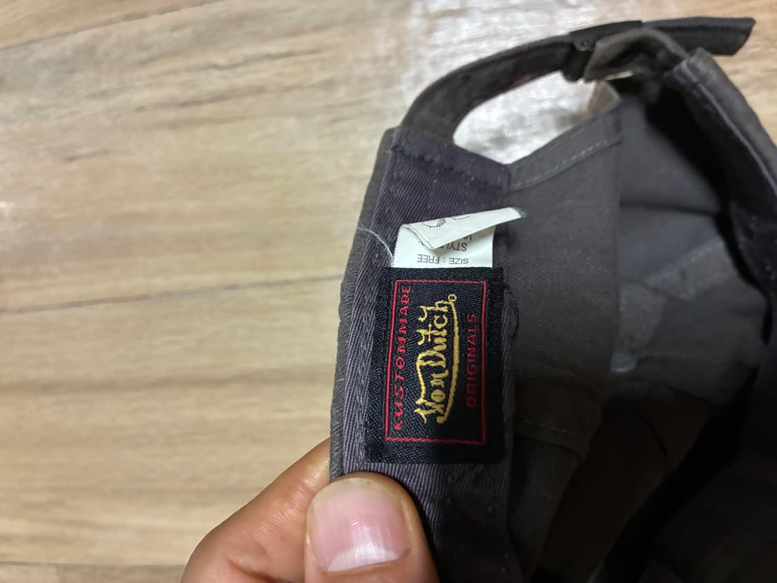 본더치 다크 브라운 볼캡 모자 상품이미지5