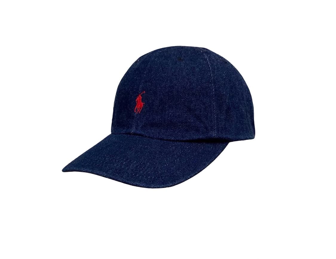 폴로 랄프로렌 스몰포니 데님 볼캡 상품이미지1