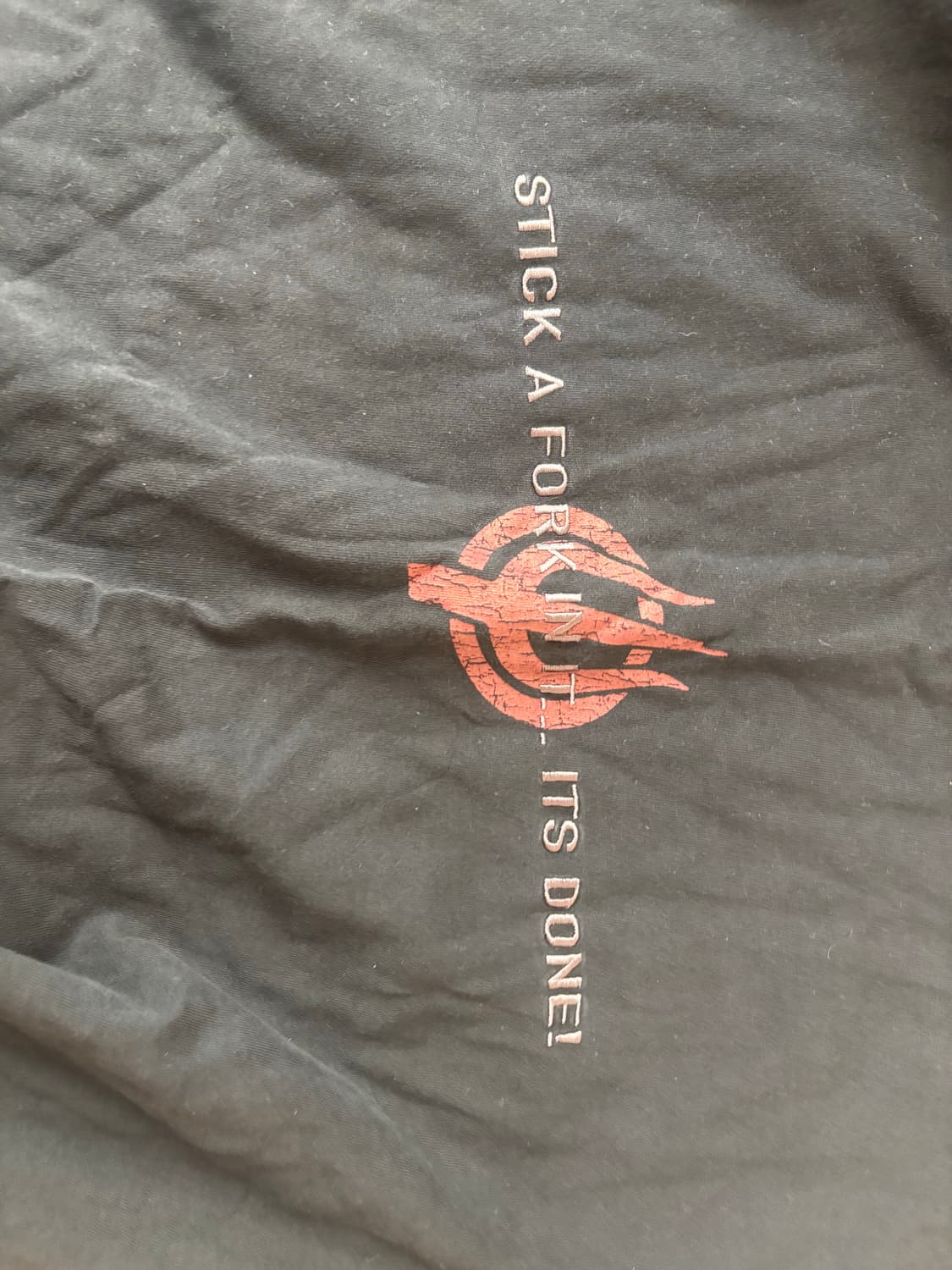 폴리테루 핫스터프 1/2 슬리브 포크 레터링 2 상품이미지2