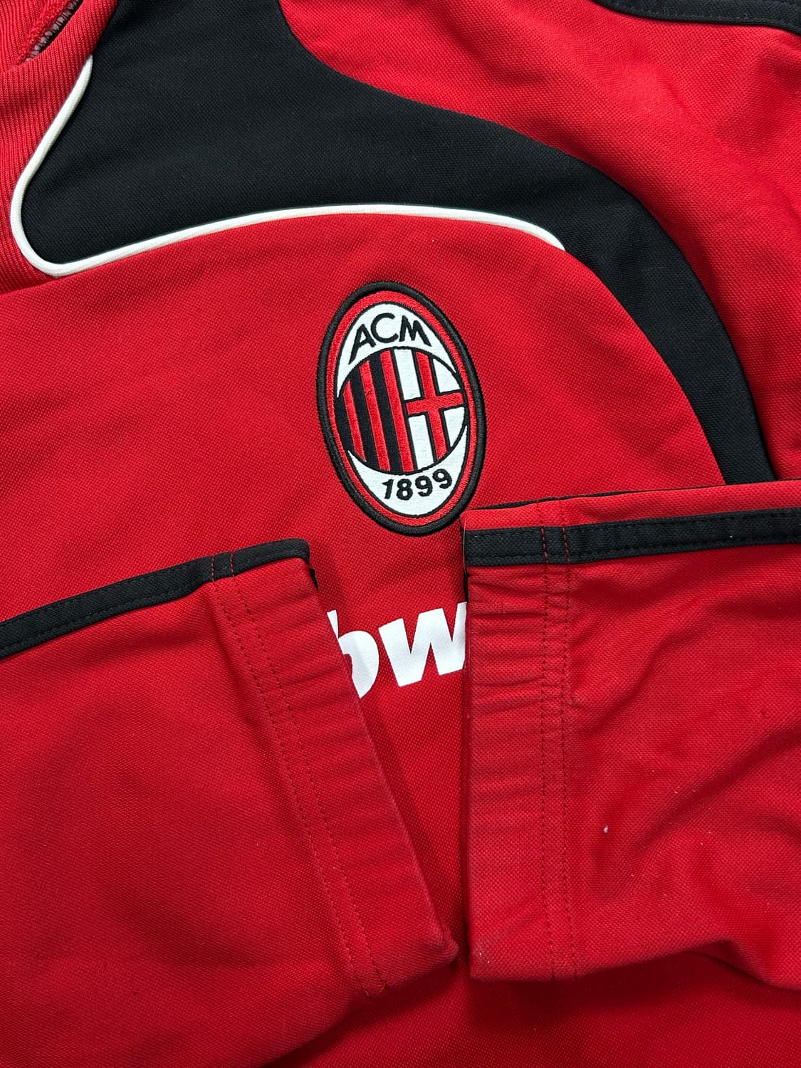 아디다스 08-09 AC 밀란 트레이닝탑 져지 XL 상품이미지6