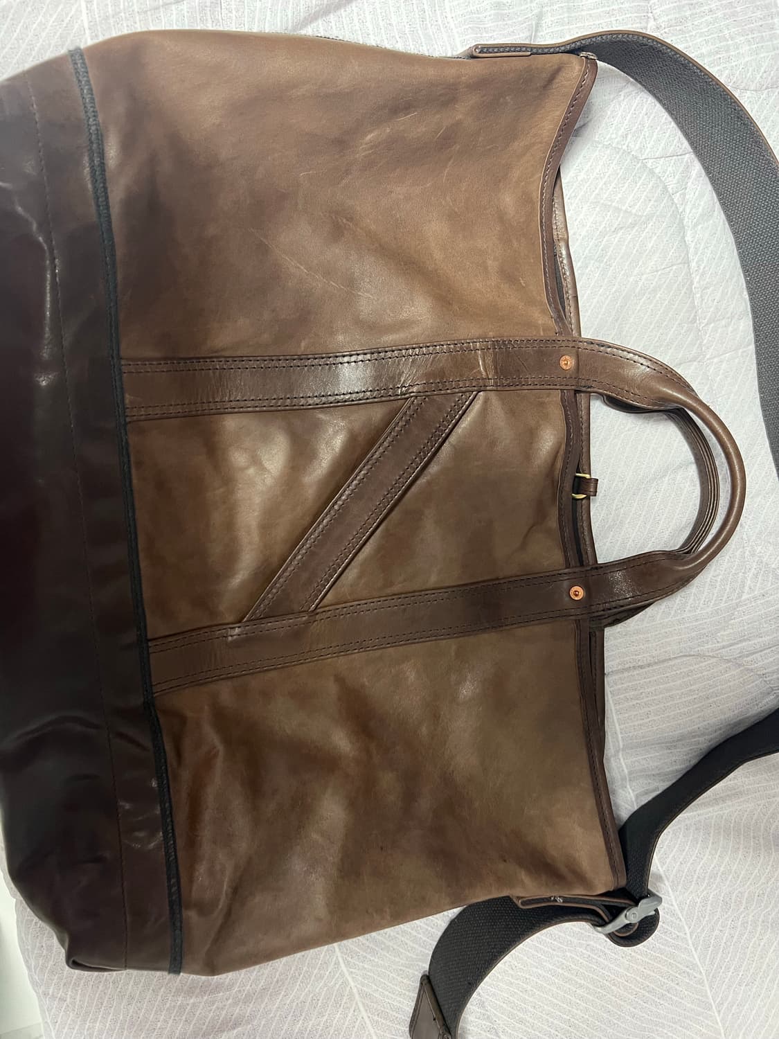 나이스네스 t.ledz 브라운 오일 호스 레더 상품이미지2