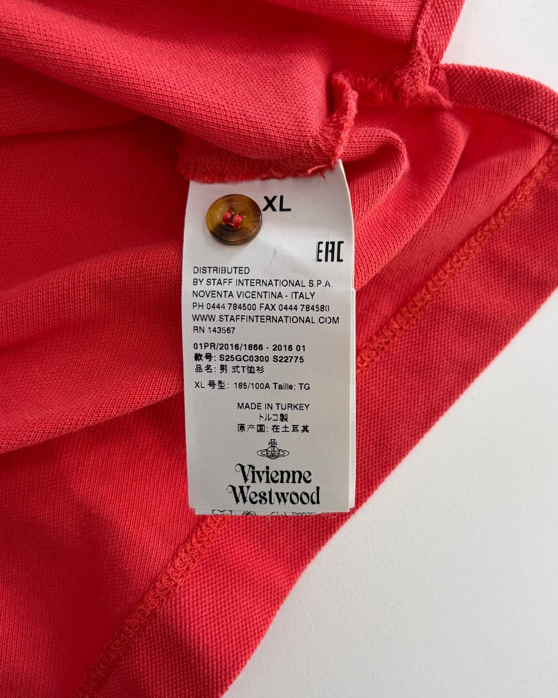 [XL]비비안웨스트우드 orb 로고 폴로 티셔츠 상품이미지9