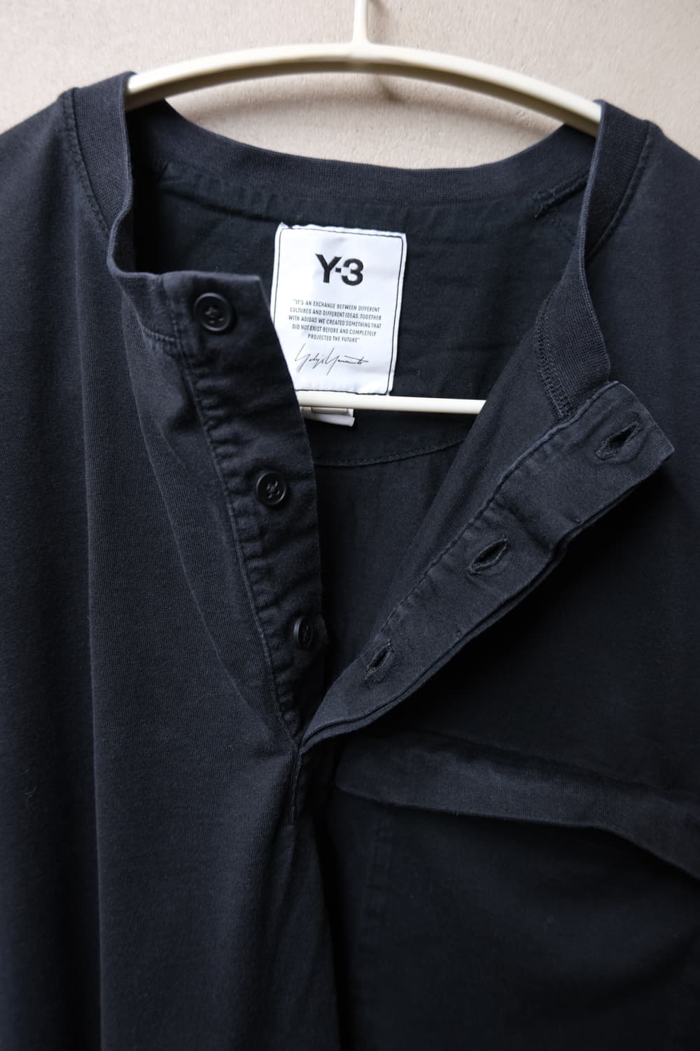 Y-3 헨리넥 롱슬리브 s 상품이미지3