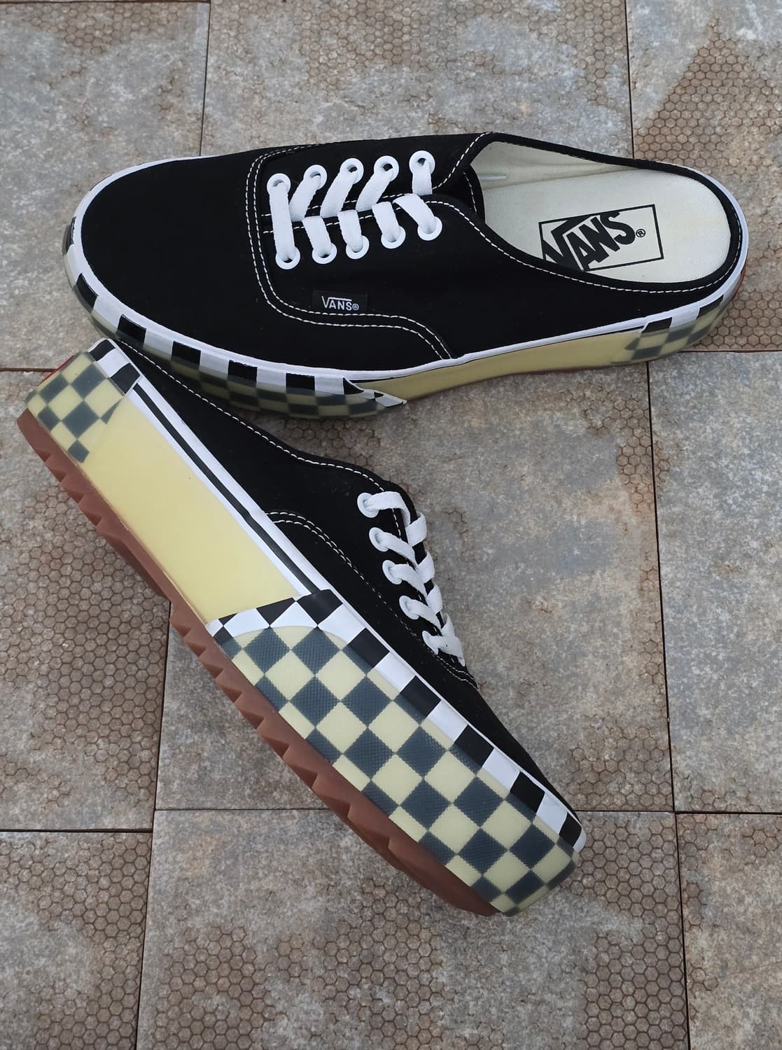 (260)반스 어센틱 뮬 스택드 체커  상품이미지6