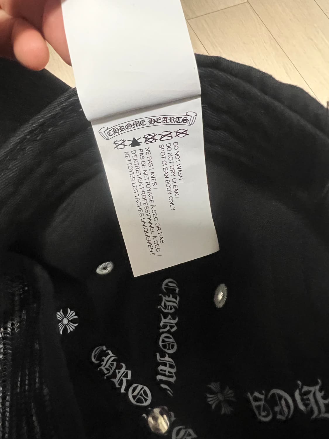 [OS]크롬하츠 가스스테이션 세메터리 트러커햇 블랙 상품이미지4