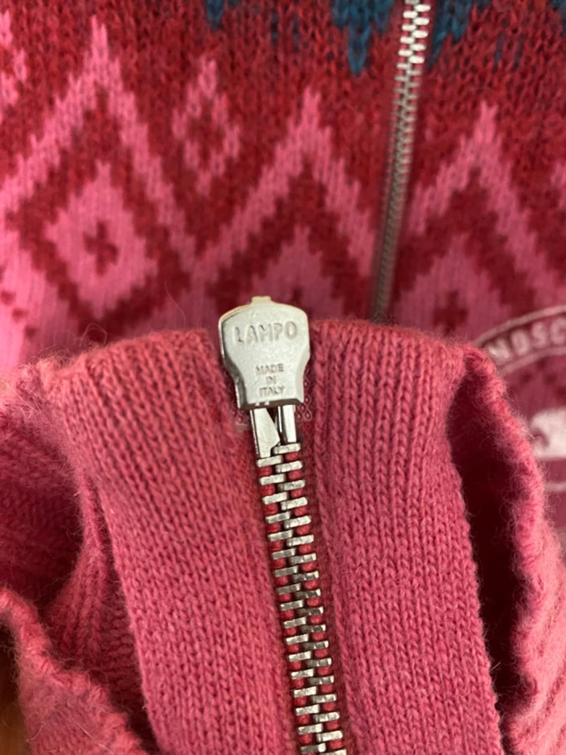 00's MOSCHINO knit zip-up cardigan 상품이미지8