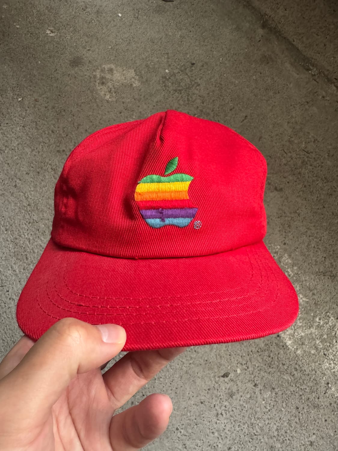APPLE 애플 빈티지 캡 80s USA 상품이미지1