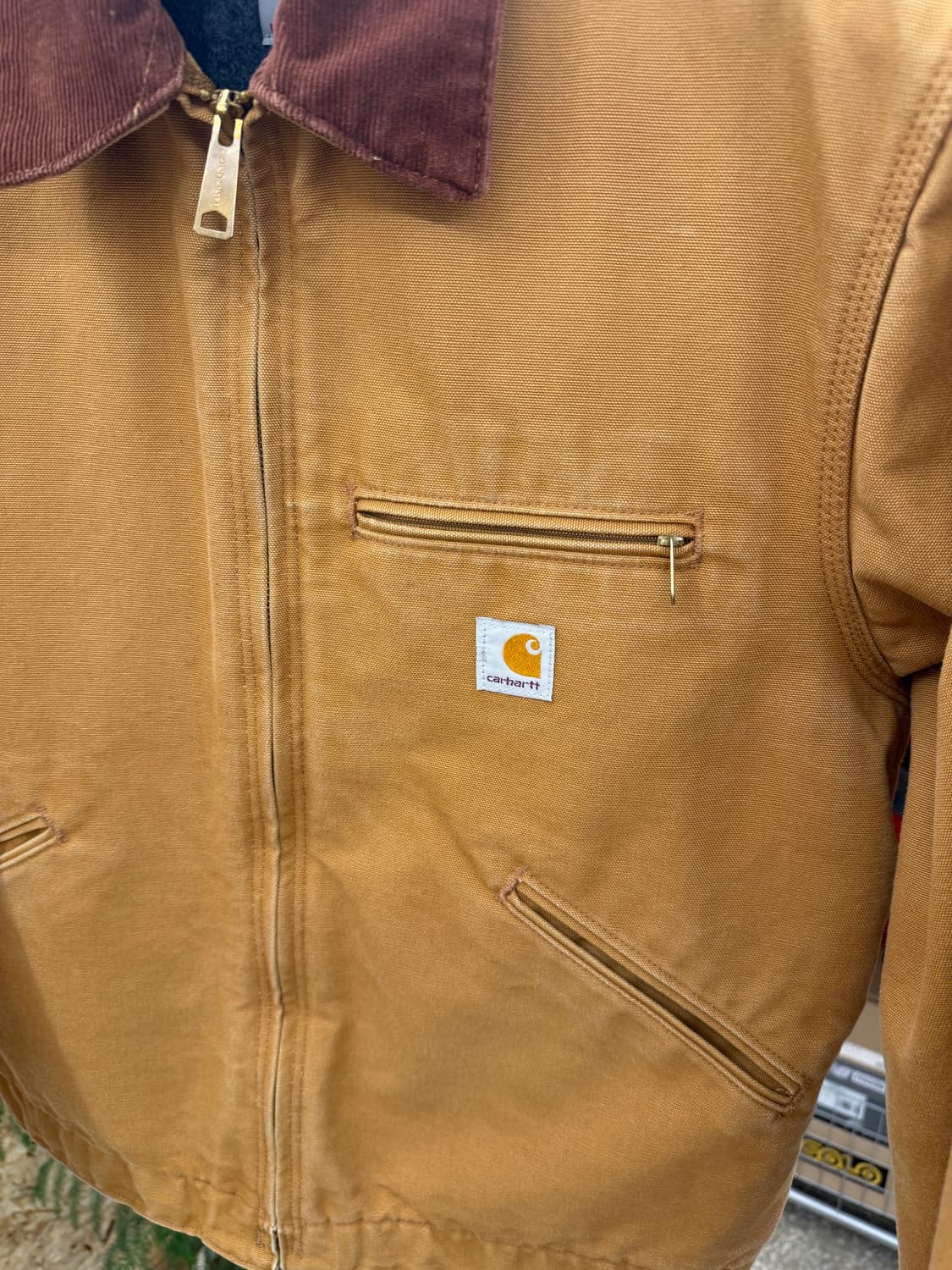 칼하트 디트로이트자켓 J001BRN 상품이미지3