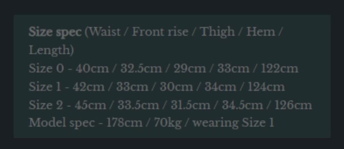 0) 언더마이카 오일 링클드 플레어진 상품이미지3