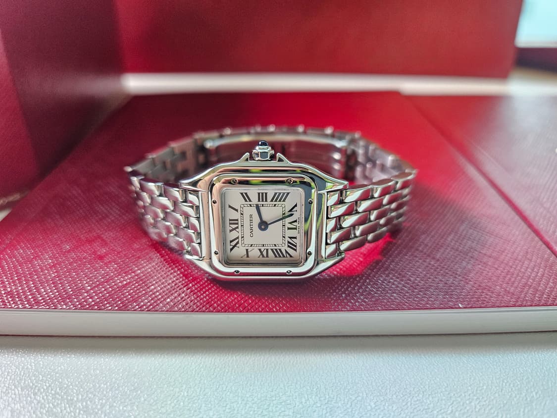 까르띠에 신형 팬더 스몰 스틸 쿼츠 상품이미지1