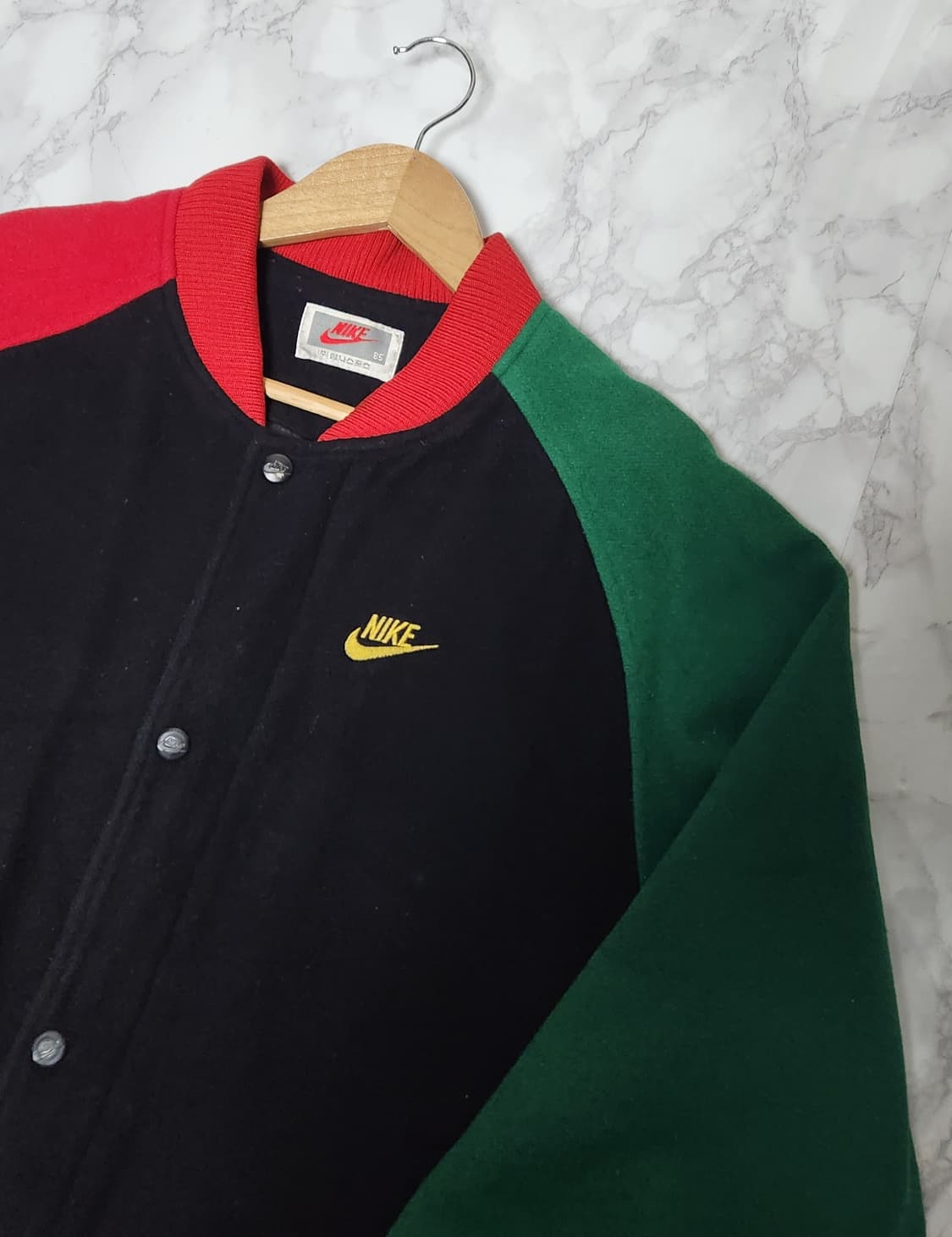 나이키 빅로고 컬러블록 90s 삼나스포츠 스타디움 자켓 상품이미지7