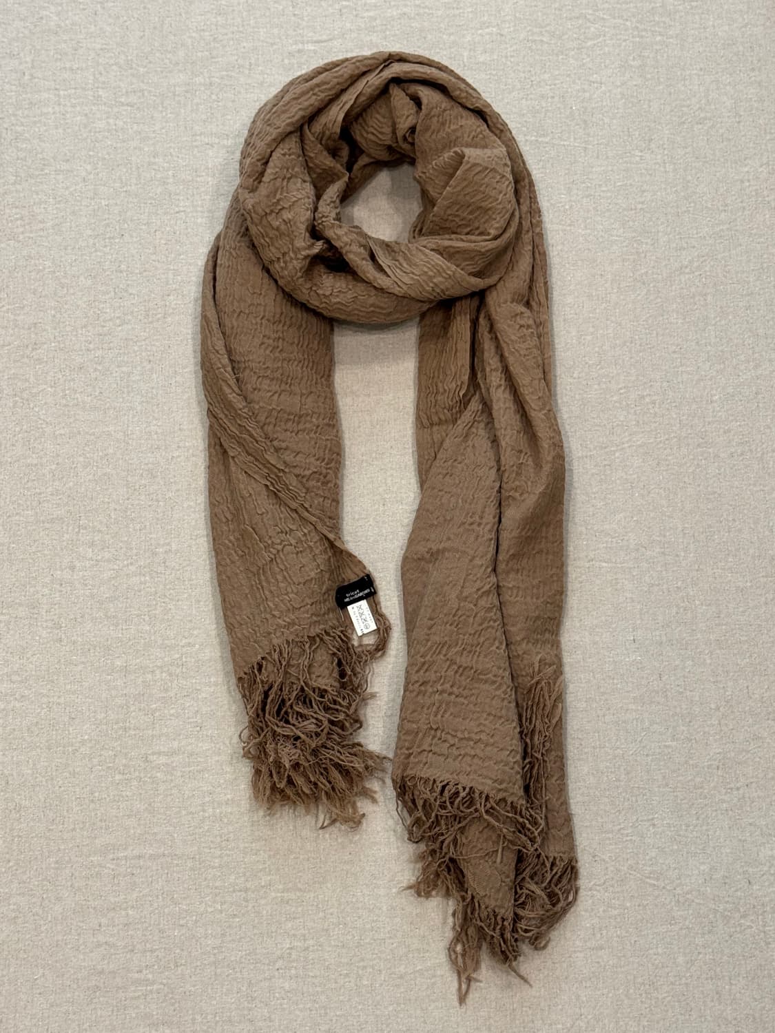 꼼데가르송 울캐시미어 크링클 머플러 상품이미지4