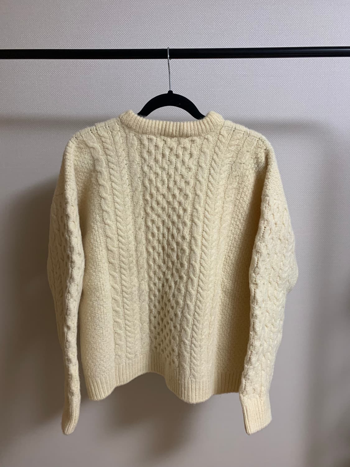 빈티지 8-90s 아일랜드 엘엘빈 아란 니트  상품이미지2