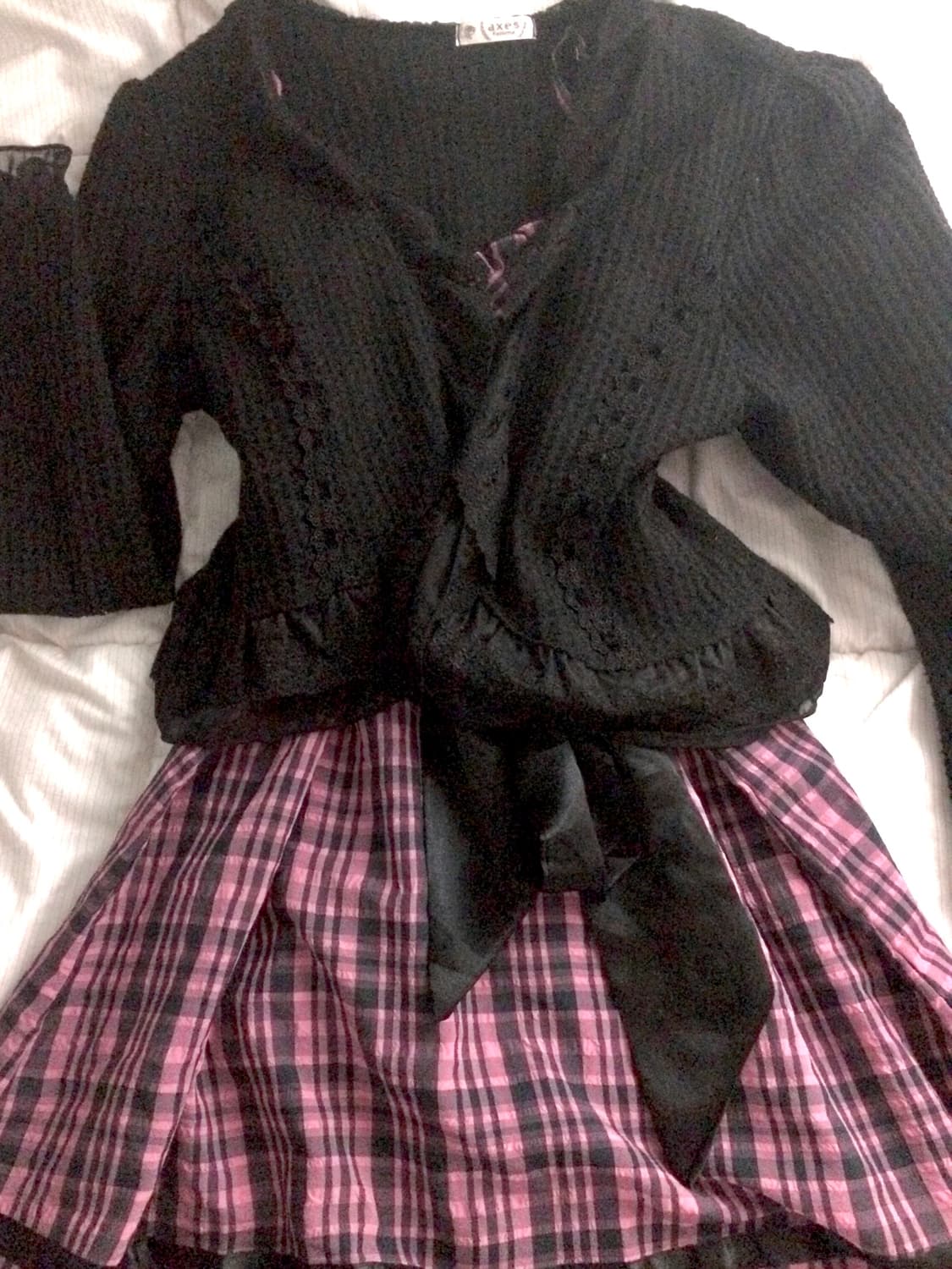 히메갸루 캐캐체 빈티지 코디셋 슈가돌 엑시즈팜 트랄랄라 쿠마미미 핑크 상품이미지2