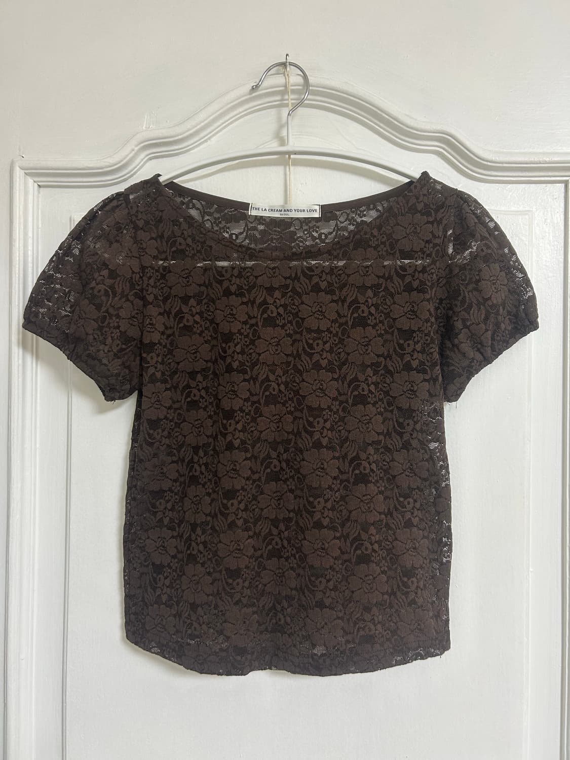 lace puff T-shirt 상품이미지1