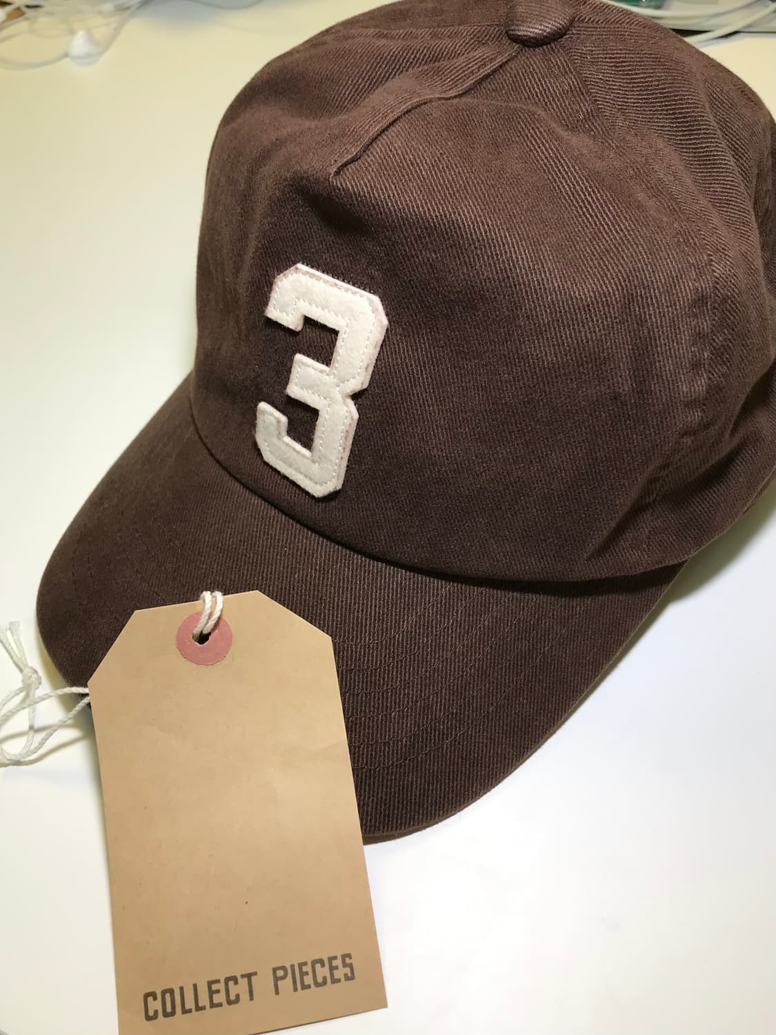 collect pieces 5 패널 캡 브라운 상품이미지3