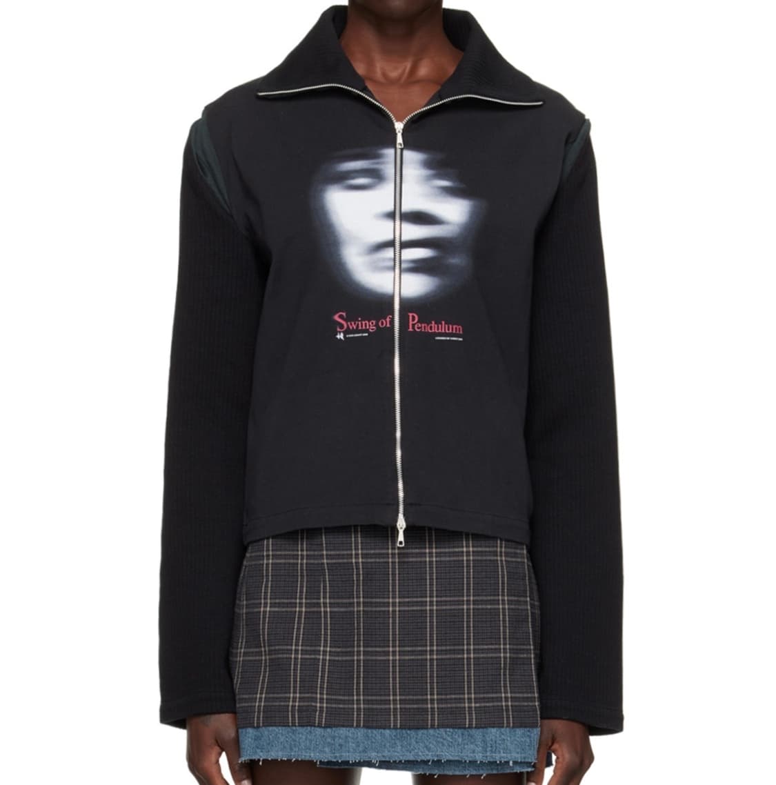 our legacy 블랙 리컷 할로우 트랙 자켓 상품이미지5