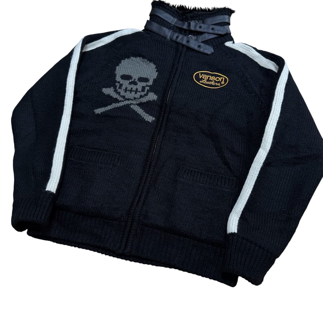 밴슨 본 스컬 코위찬 자켓 상품이미지3