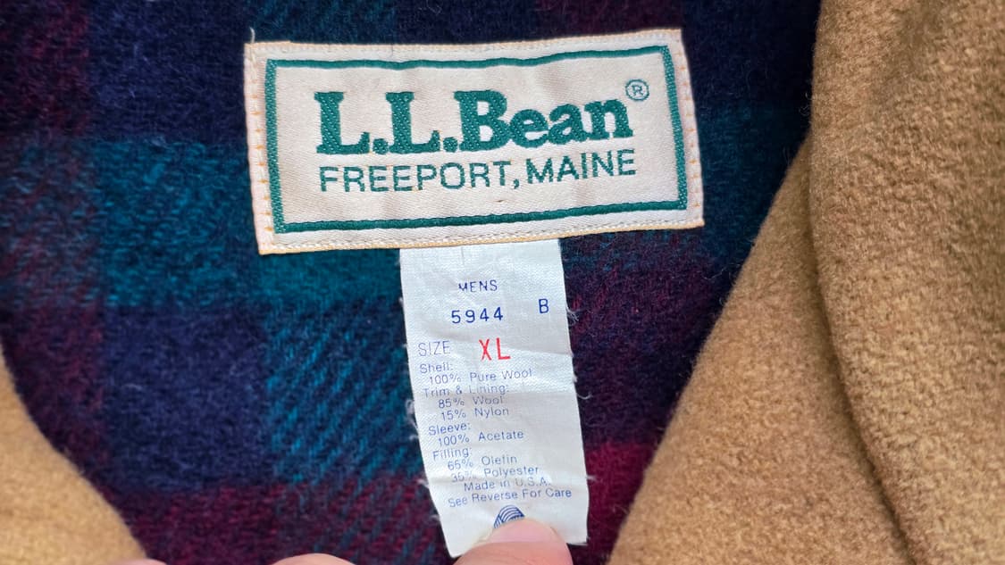 레어) L.L.Bean 엘엘빈 바시티 헌팅 봄버 자켓 USA 상품이미지7