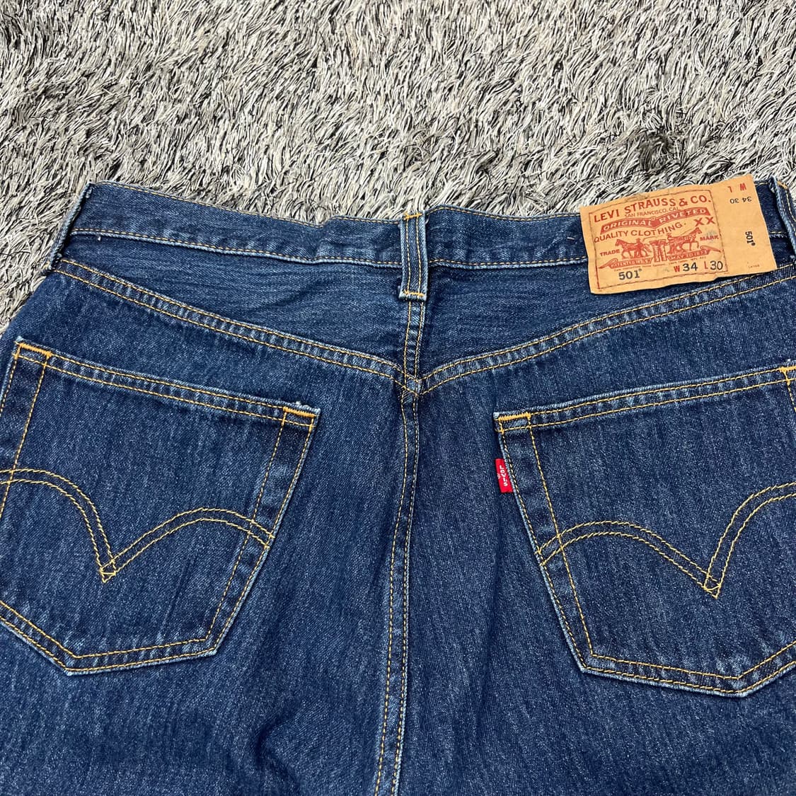 리바이스 501 오리지널 남성 데님 (34) 상품이미지4