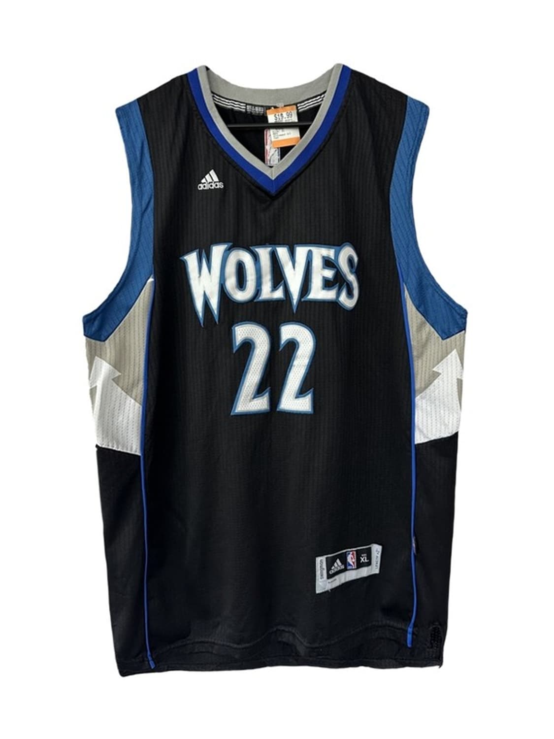 [XL] ADIDAS 빈티지 미네소타 NBA 위긴스 스윙맨 저지 상품이미지1