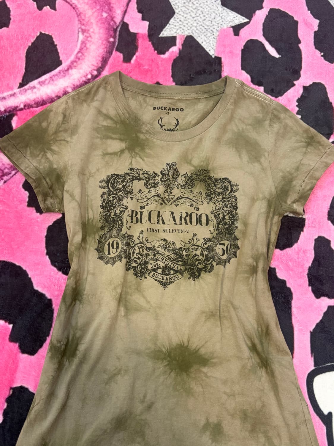 BUCKAROO Y2K tie-dye T-shirt 상품이미지8