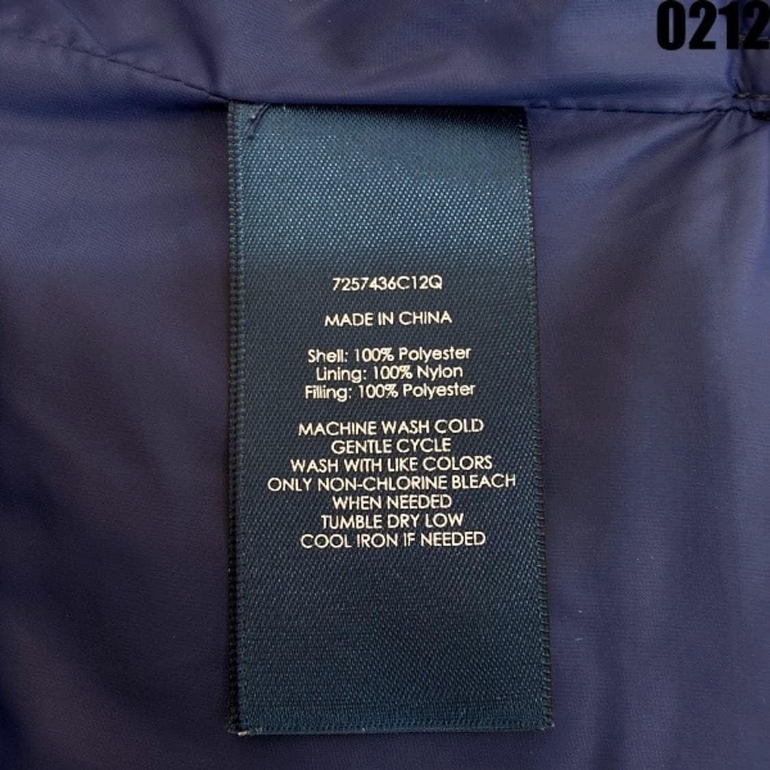 폴로 랄프로렌 퀼팅 패딩 자켓 M 0212  상품이미지8