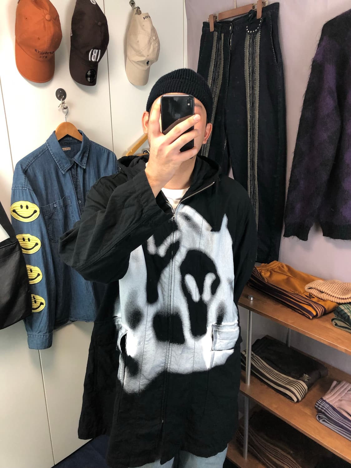 요지야마모토x슈프림 파카 상품이미지2
