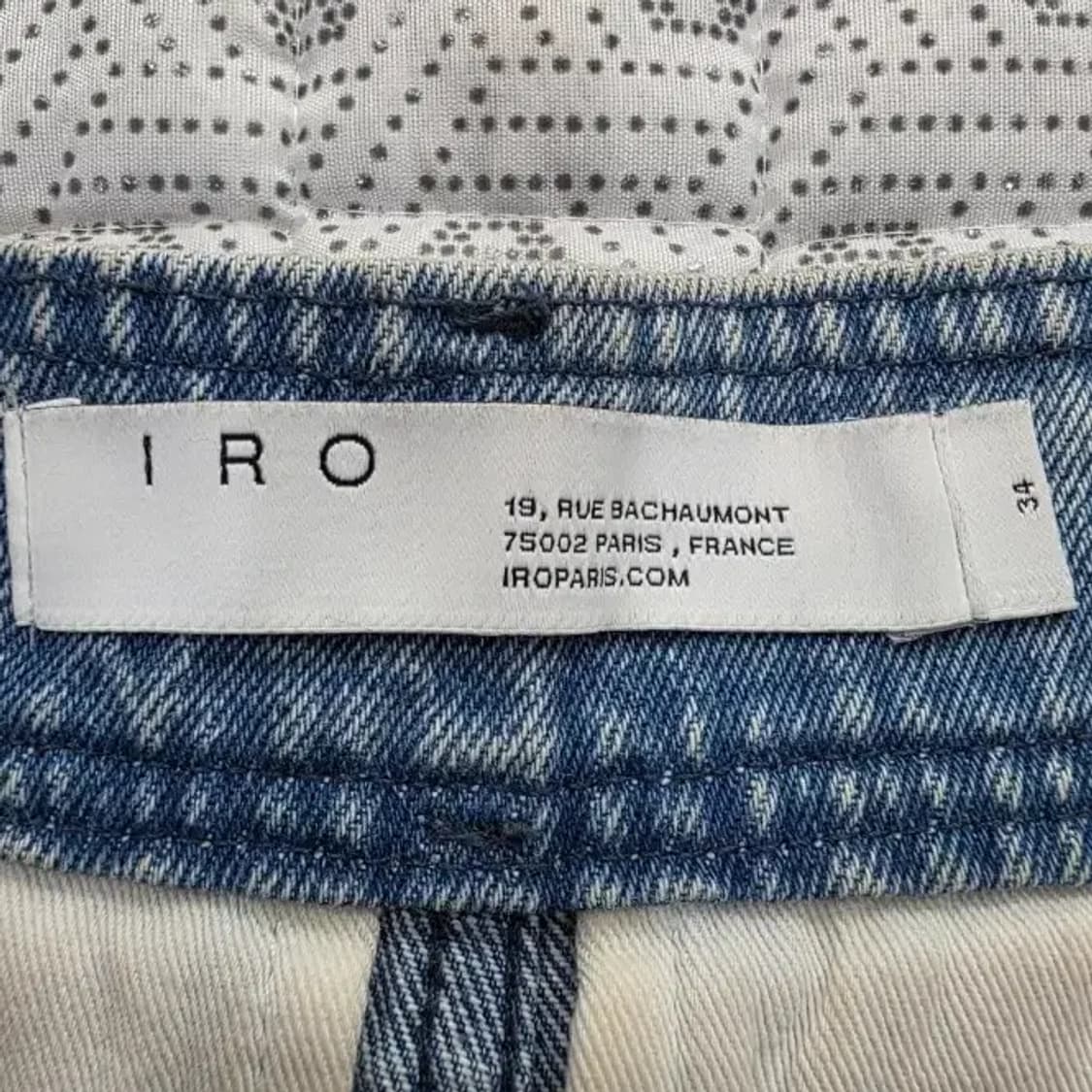 이로 연청색 청바지 34사이즈 상품이미지7