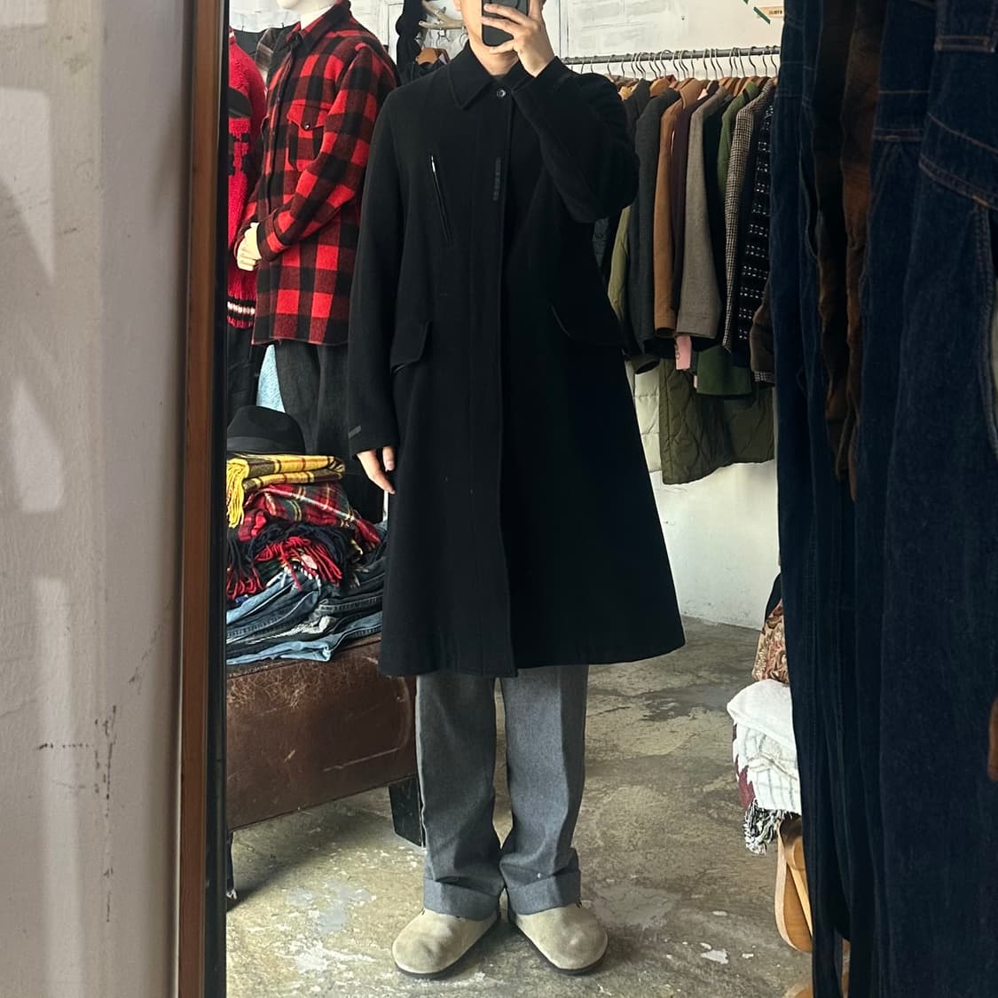 R.NEWBOLD by Paul Smith 롱 코트 (남성용 L) 상품이미지3