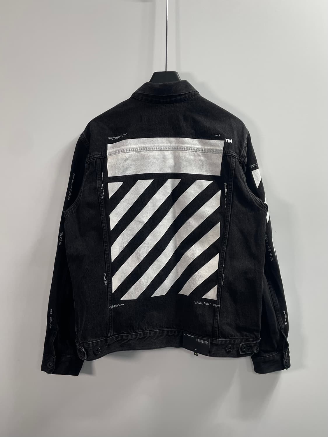 오프화이트 2019 흑청 청자켓 (on.330)   상품이미지2