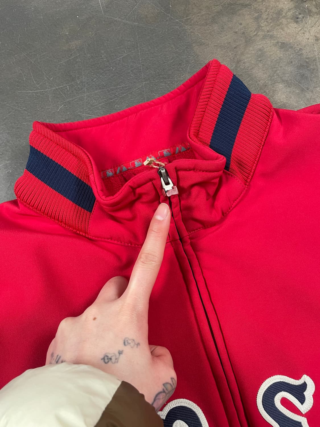 마제스틱 보스턴 레드삭스 베이스볼 자켓 상품이미지4