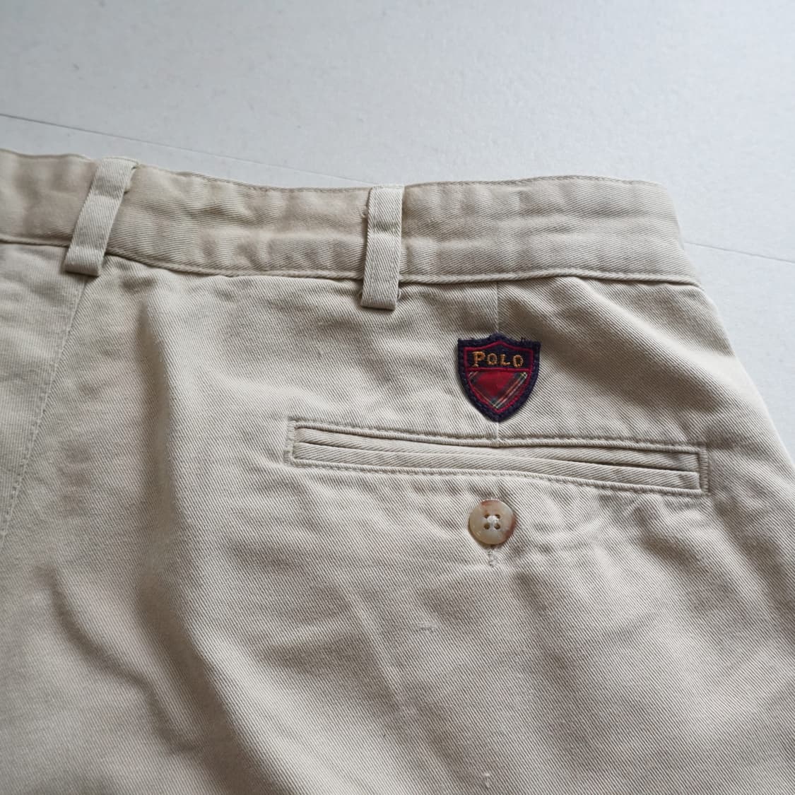 90s 폴로 골프 클래식 MADE IN USA 투턱 치노 반바지 3 상품이미지8