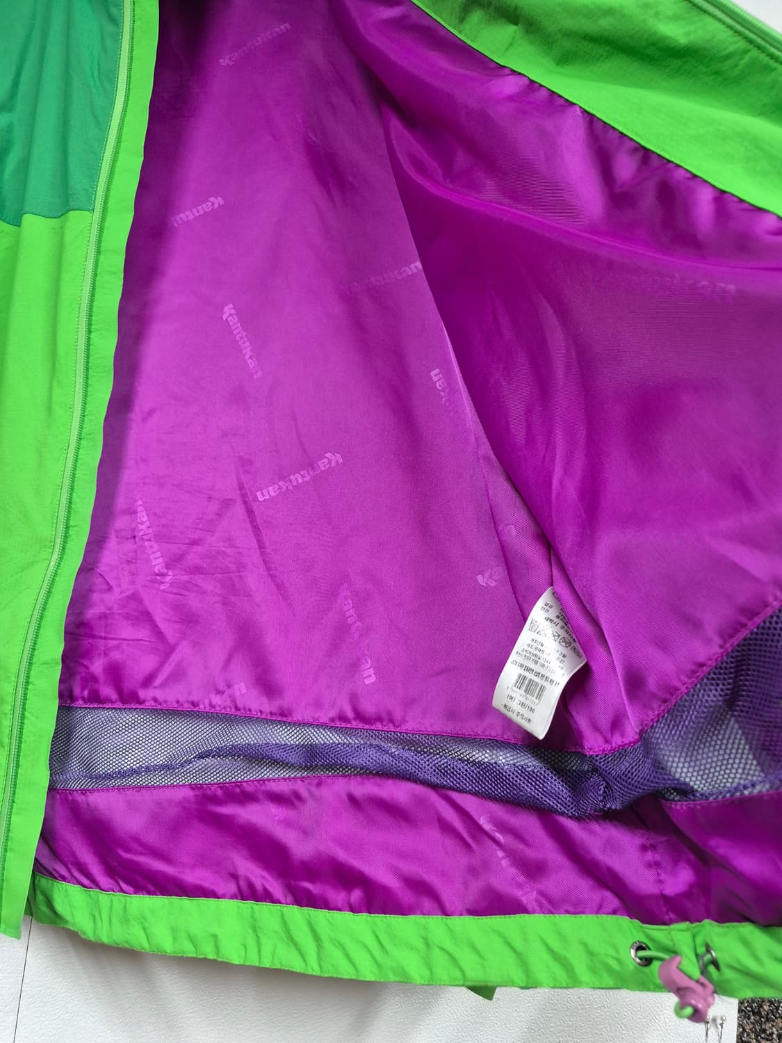 칸투칸 중두께 바람막이 자켓 상품이미지3